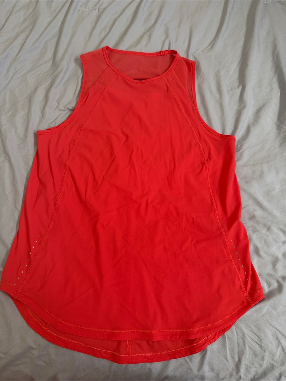 Lululemon Performance Tank Top - Bright Coral Pink